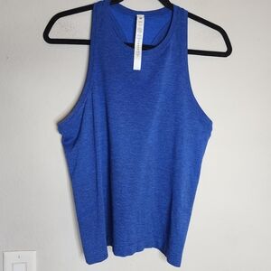 Lululemon Swiftly‎ Tech Racerback Blue Tank Top Sleeveless Shirt Size 8